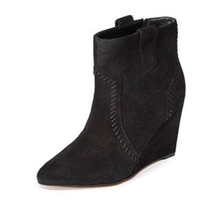 Rebecca Minkoff Bianca Wedge Suede Bootie